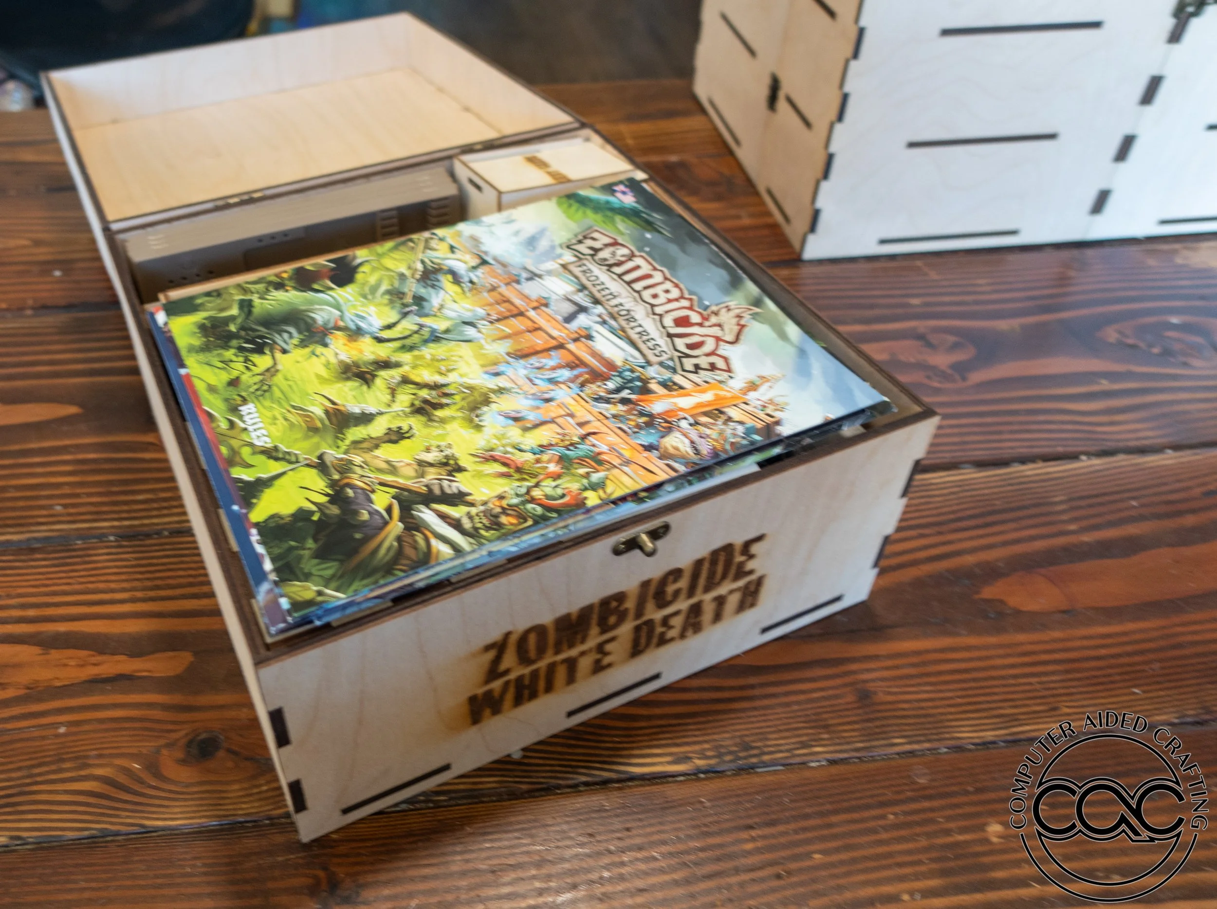 Zombicide: White Death Organizer and Miniature Display - Custom